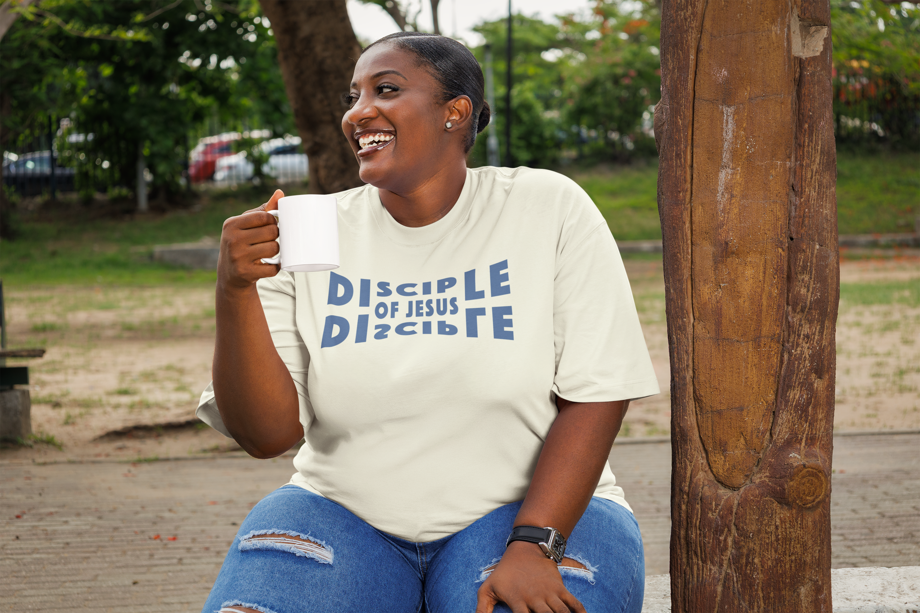 Disciple Terry Oversized Tee