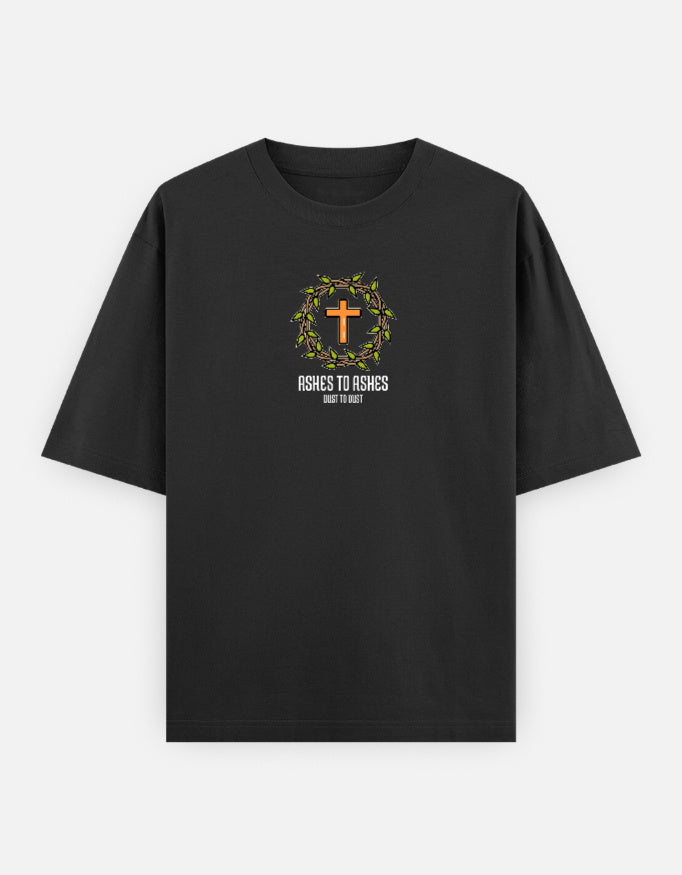 Ashes to Ashes oversized Christian t-shirt - Eternus Wear