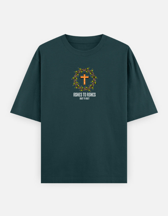 Ashes to Ashes oversized Christian t-shirt - Eternus Wear