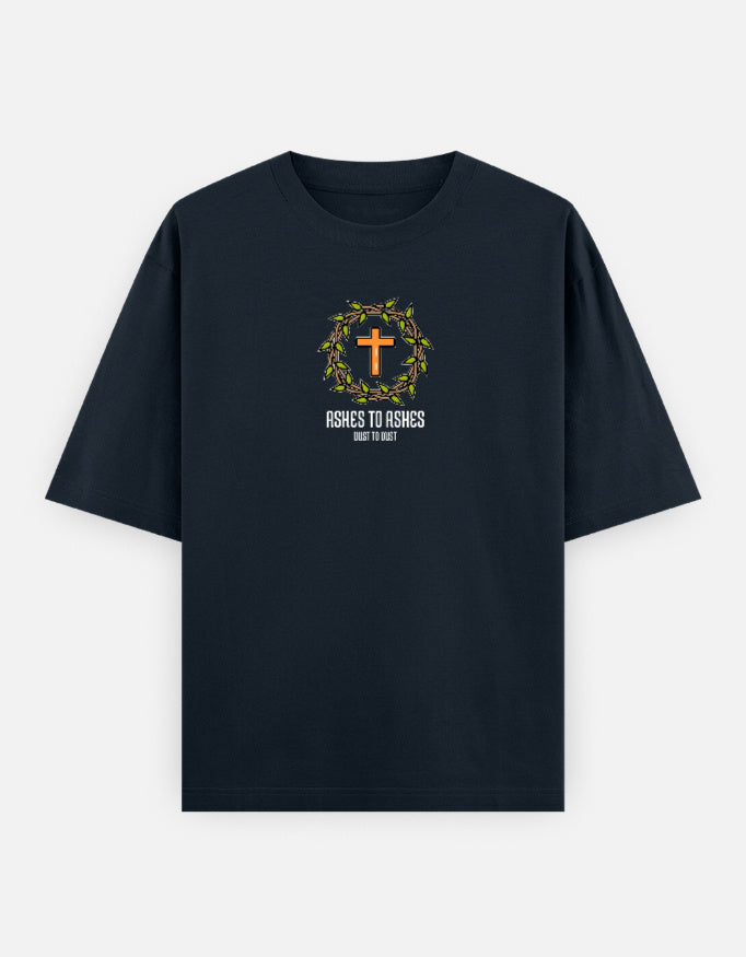 Ashes to Ashes oversized Christian t-shirt - Eternus Wear