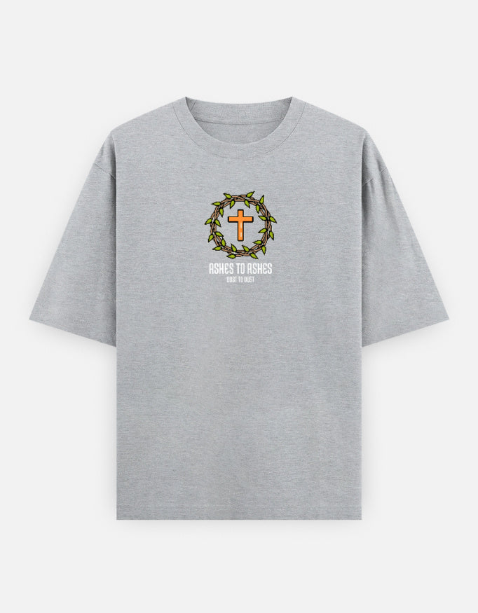Ashes to Ashes oversized Christian t-shirt - Eternus Wear