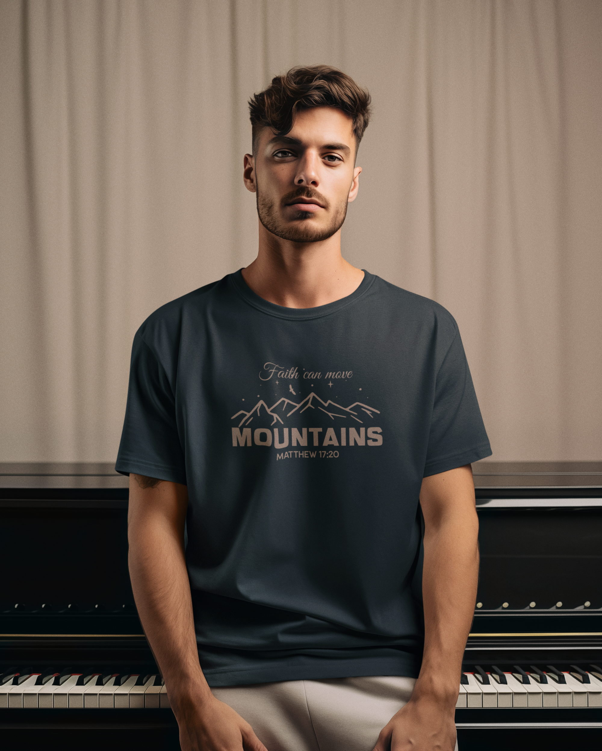Faith can move Oversized Classic T-Shirt