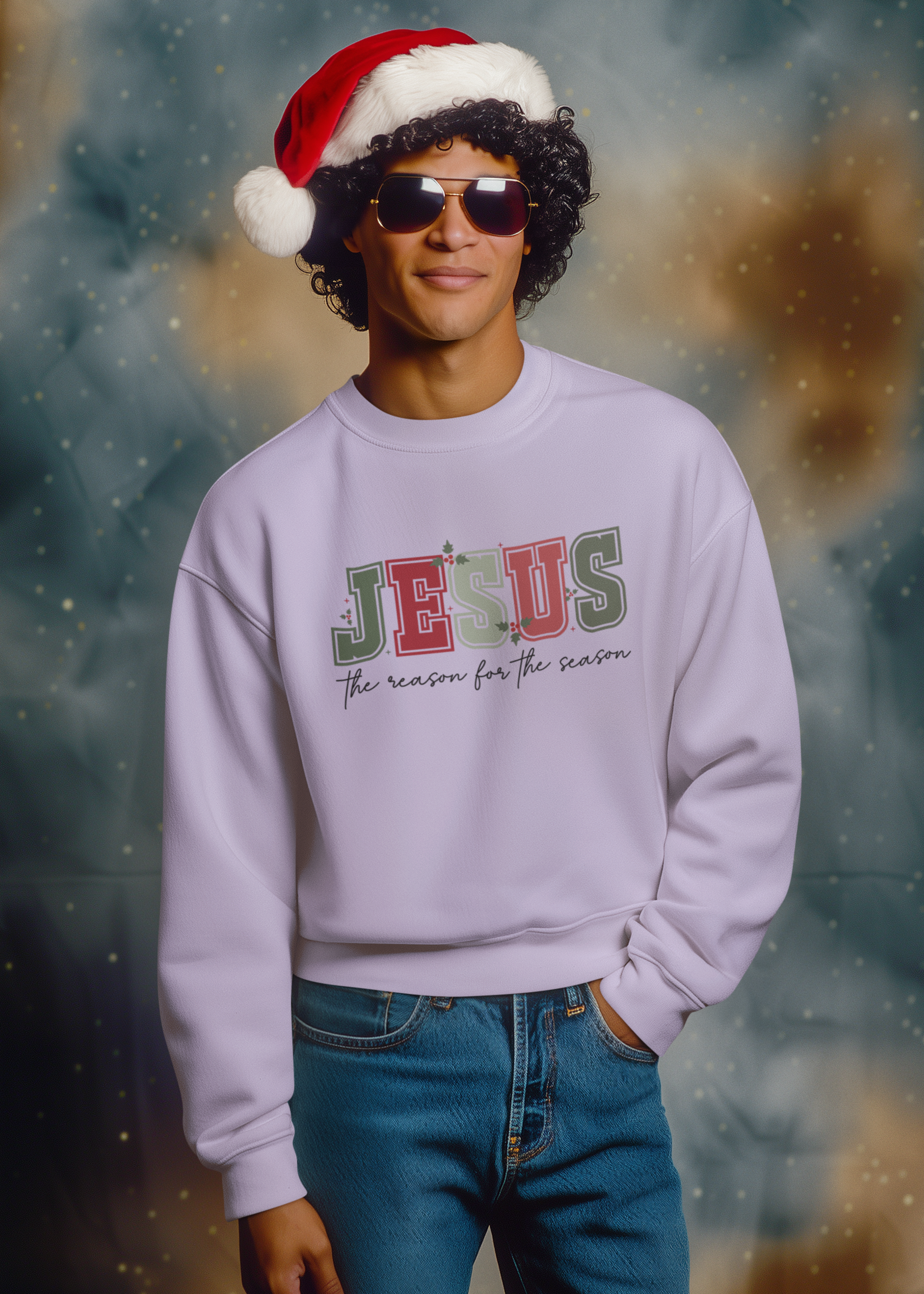Christmas Season Unisex Oversized Sweatshirt