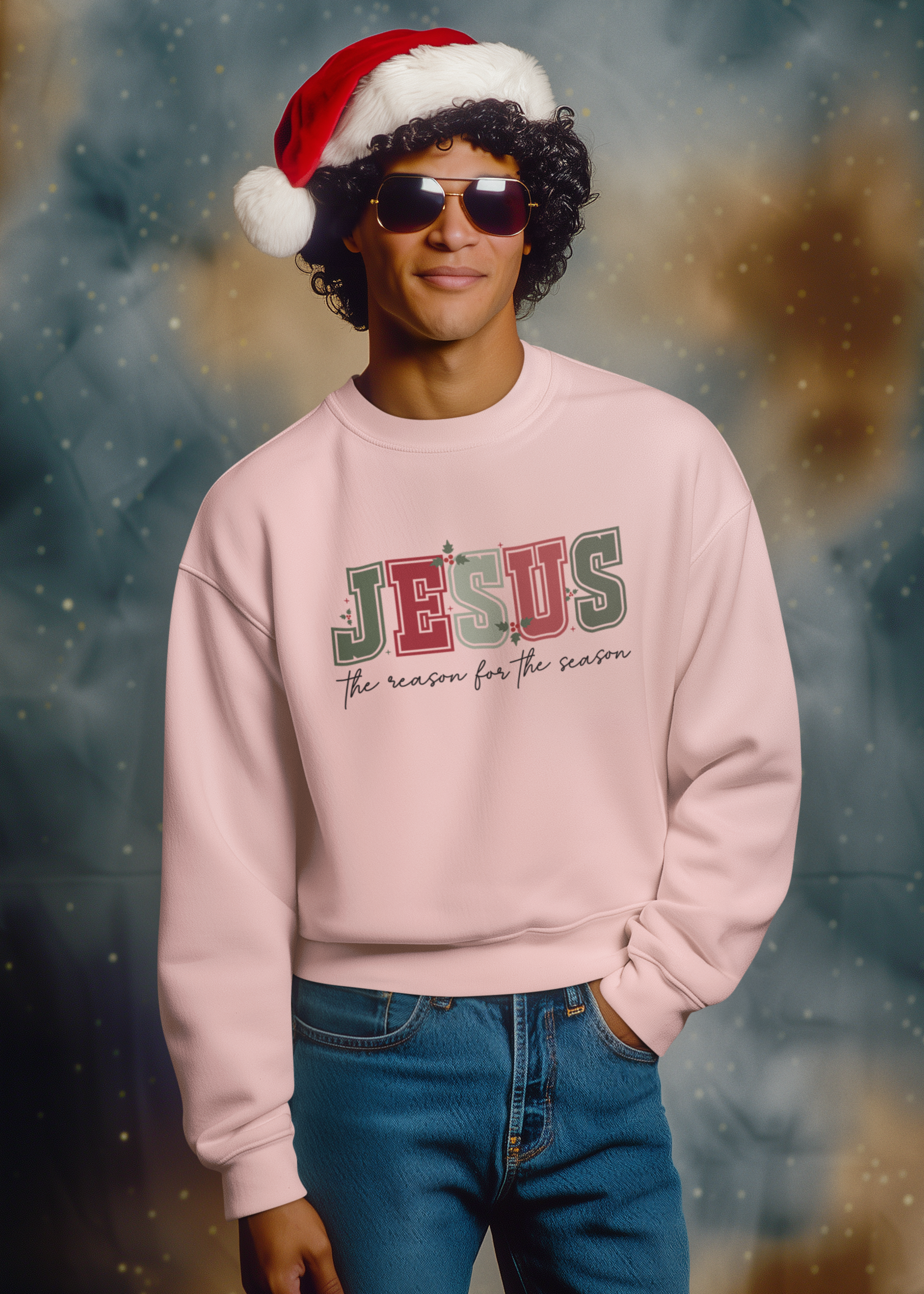 Christmas Season Unisex Oversized Sweatshirt